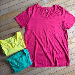 NWOT - Lands' End Relaxed Fit T-Shirts (Set of 3)